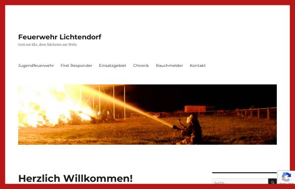 Vorschau von feuerwehr-lichtendorf.de, Freiwillige Feuerwehr Lichtendorf