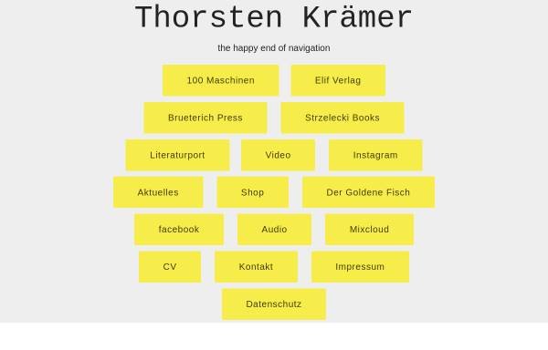 Vorschau von www.thorstenkraemer.de, Thorsten Krämer