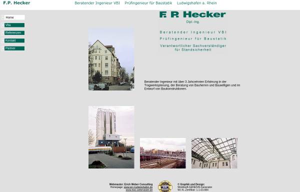 Vorschau von www.hecker-ingenieure.de, Hecker, Fritz P.