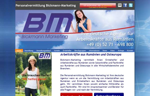 Vorschau von www.hobi2000.de, Bickmann-Marketing