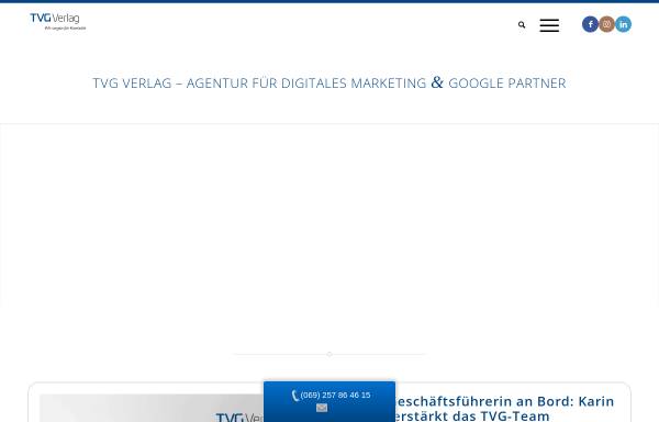 Vorschau von www.tvg-verlag.de, TVG Telefonbuch- und Verzeichnisverlag GmbH & Co. KG