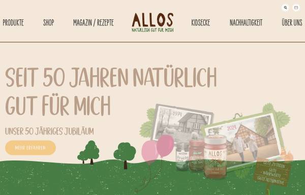 Vorschau von www.allos.de, Allos, Walter Lang GmbH