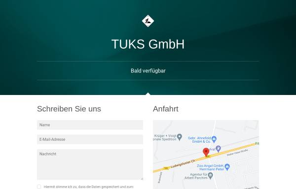 Vorschau von www.tuks-gmbh.de, TUKS GmbH