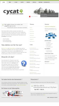 Vorschau der mobilen Webseite www.pirmasens-webdesign.de, cycat EDV Dienstleistungen