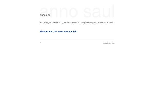 Vorschau von www.annosaul.de, Anno Saul