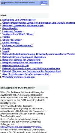 Vorschau der mobilen Webseite www.torsten-horn.de, Torsten Horn - JavaScript