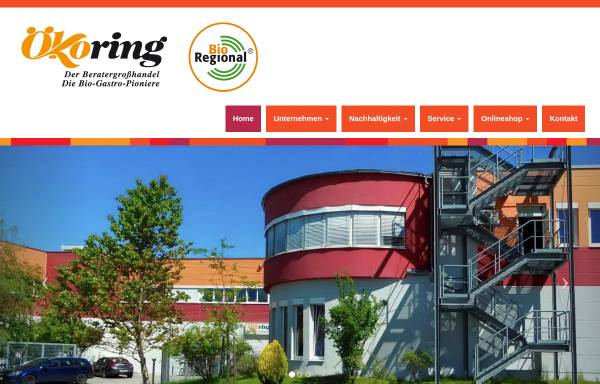 Vorschau von www.oekoring.com, Ökoring Handels GmbH