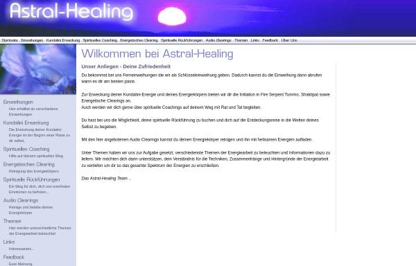 Vorschau von www.astral-healing.de, Astral-Healing