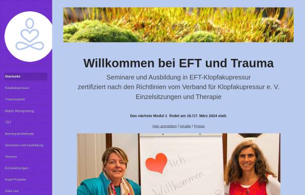Vorschau von www.eft-und-trauma.de, EFT und Trauma