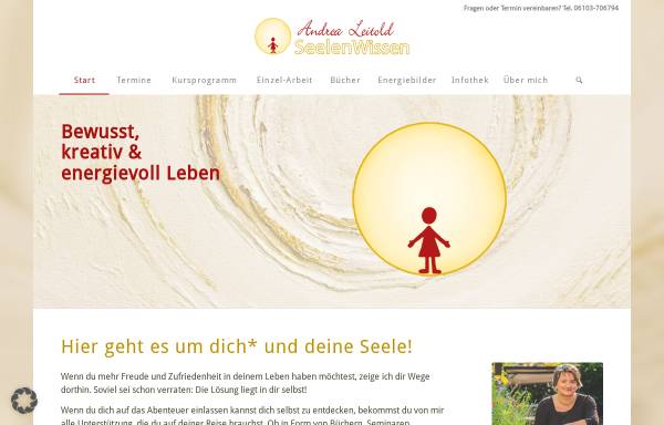 Vorschau von seelenwissen.com, Heilkunst - Andrea Leitold