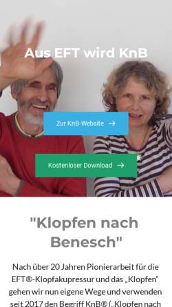 Vorschau der mobilen Webseite eft-benesch.de, Horst Benesch
