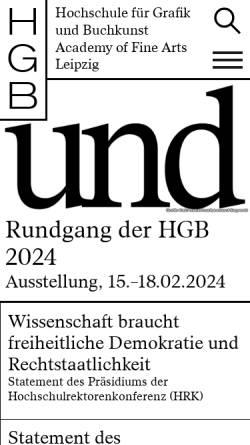 Vorschau der mobilen Webseite www.hgb-leipzig.de, Geschichte der Kunst