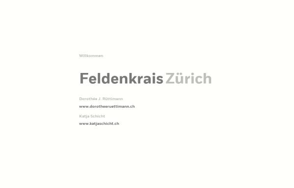 Vorschau von www.feldenkraiszuerich.ch, Feldenkrais Praxisgemeinschaft