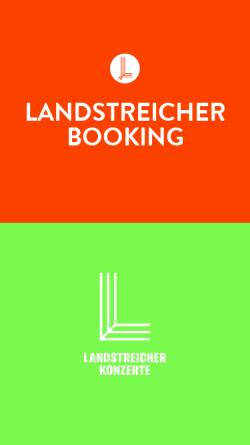 Vorschau der mobilen Webseite landstreicher.com, Landstreicher