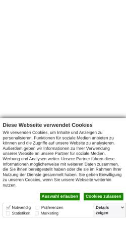 Vorschau der mobilen Webseite www.dornum.de, Gemeinde Dornum