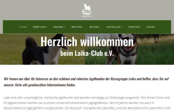 Vorschau von www.laika-club.de, Laika - Club e.V.