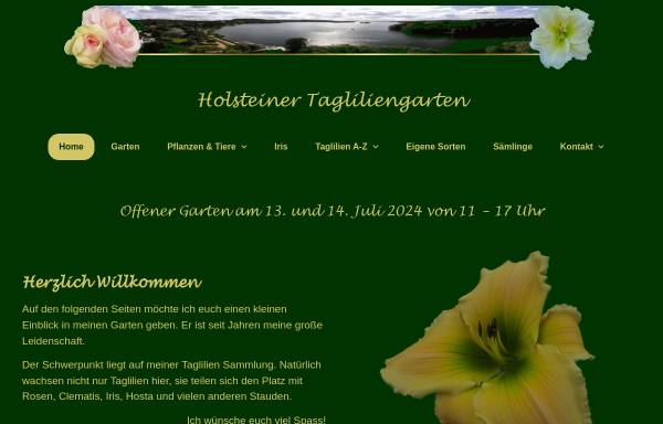 Vorschau von www.taglilientraum.de, Holsteiner Tagliliengarten