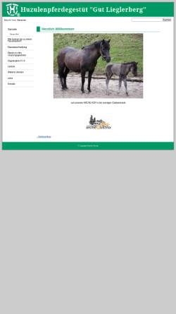 Vorschau der mobilen Webseite www.huzulenpferde.at, Verband der Züchter des Huzulenpferdes in Österreich