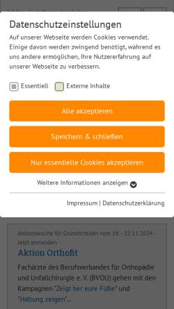 Vorschau der mobilen Webseite bildungsserver.berlin-brandenburg.de, Brandenburgischer Bildungsserver