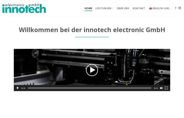 Vorschau von www.innotech-electronic.de, Innotech Electronic GmbH