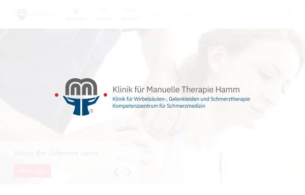 Vorschau von www.kmt-hamm.de, Klinik für Manuelle Therapie, Hamm