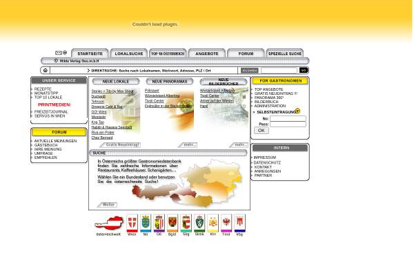 Vorschau von www.gastroweb.at, Gastro Web