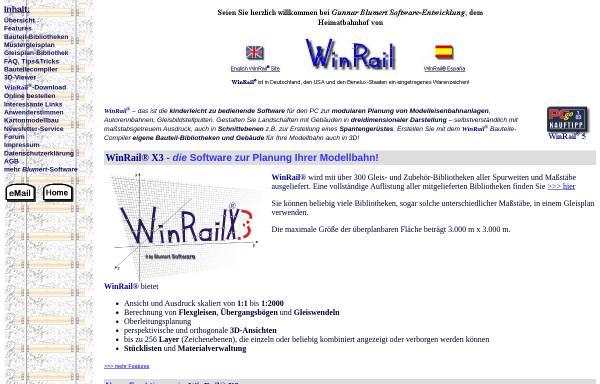 Vorschau von www.winrail.de, WinRail