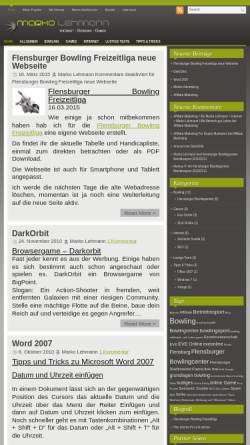 Vorschau der mobilen Webseite www.mrklehmann.de, Lehmann, Marko