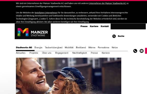 Vorschau von www.mainzer-stadtwerke.de, Stadtwerke Mainz AG
