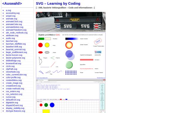 Vorschau von svglbc.datenverdrahten.de, SVG – Learning By Coding