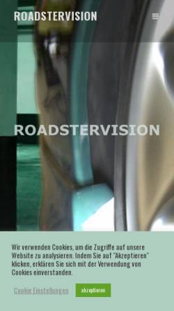 Vorschau der mobilen Webseite www.roadstervision.de, RoadsterVision