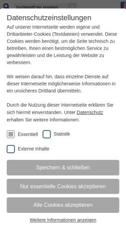 Vorschau der mobilen Webseite www.blindenseelsorge-ekhn.de, Sehbehinderten- und Blindenseelsorge der Ev. Kirche in Hessen und Nassau