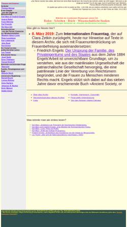 Vorschau der mobilen Webseite www.mlwerke.de, MLwerke - Stimmen der proletarischen Revolution