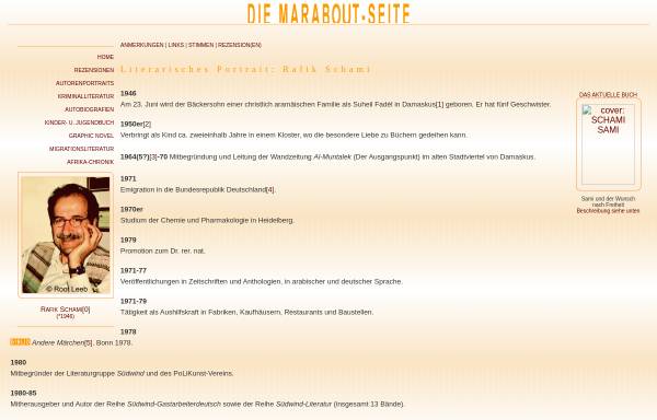 Vorschau von www.marabout.de, Rafik Schami