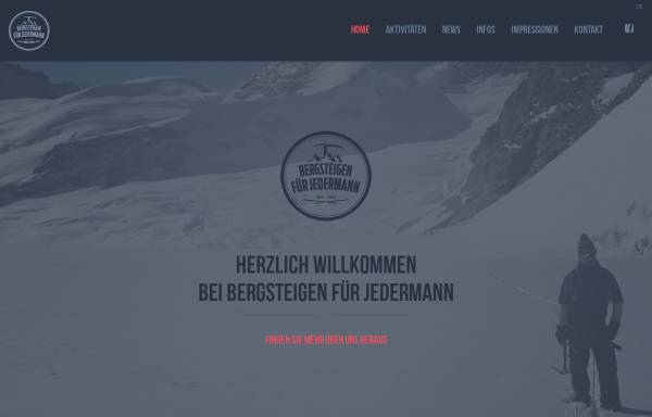 Vorschau von www.be-je.ch, Bergsteigen für Jedermann