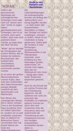 Vorschau der mobilen Webseite www.widar.de, Widar - Vidar