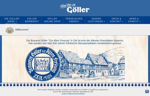 Vorschau von www.brauerei-goeller.de, Brauerei Göller 