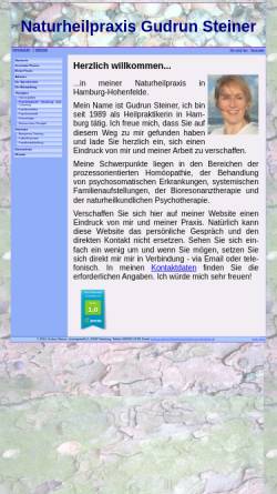 Vorschau der mobilen Webseite www.familienaufstellungen-hamburg.de, Gudrun Steiner