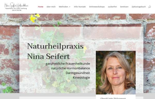 Vorschau von heilpraxis-seifert.de, Naturheilpraxis Nina Seifert