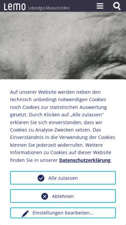 Vorschau der mobilen Webseite www.dhm.de, Richard Strauss, Biografie