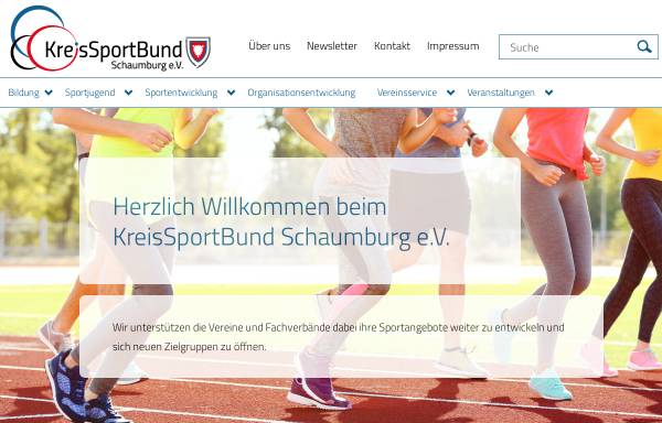 Vorschau von www.ksb-schaumburg.de, Kreissportbund Schaumburg