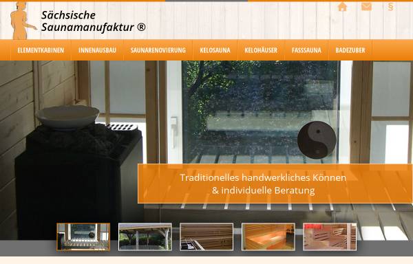 Vorschau von www.saunabau-lehmann.de, Lehmann, Heiner - Stellmacherei