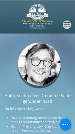 Vorschau der mobilen Webseite www.libero-ideas.de, Hans G. Stamm
