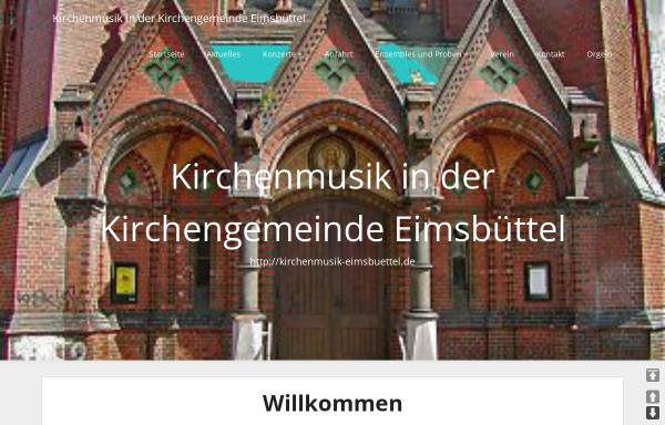 Vorschau von kirchenmusik-eimsbuettel.de, Kirchenmusik Eimsbüttel