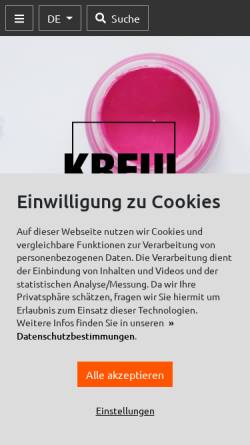Vorschau der mobilen Webseite www.c-kreul.de, C. Kreul GmbH & Co.KG