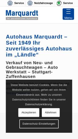 Vorschau der mobilen Webseite www.hg-autocenter.de, HG Autocenter