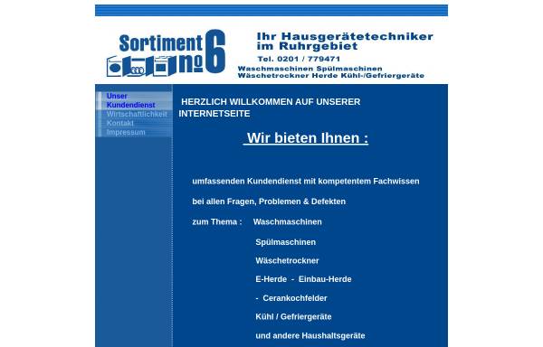 Vorschau von waschmaschinen-kundendienst-ruhrgebiet.de, Sortiment No.6 - Firma Berthold