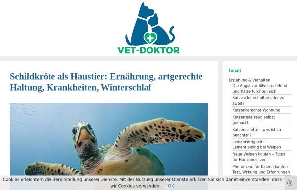 Vorschau von www.schildkroeten-im-fokus.de, Schildkröten im Fokus