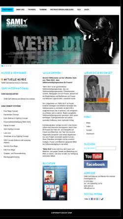 Vorschau der mobilen Webseite www.wehrdich.at, Selbstverteidigung für Frauen