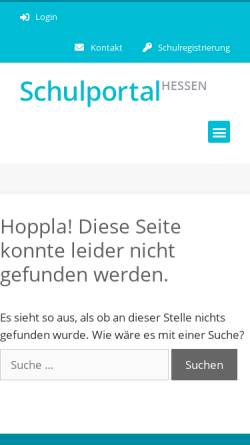 Vorschau der mobilen Webseite schulserver.hessen.de, Hermann-Herzog-Schule, Frankfurt / Main